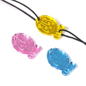 Λιοντάρι σύνδεσμος μεταλλικό  χρώμα plexiglass 15x25mm