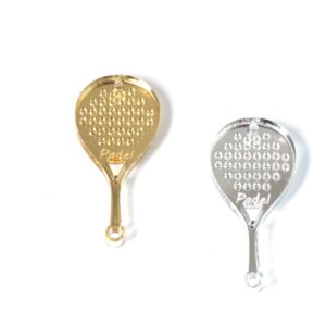 Ρακέτα Padel μεταλλικό χρώμα plexiglass σύνδεσμος 35x17mm