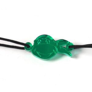 Χελωνονιτζάκι πράσινο plexiglass σύνδεσμος 11.5x24mm