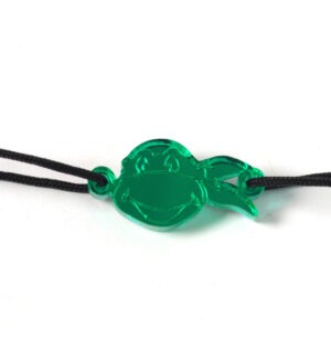 Χελωνονιτζάκι πράσινο plexiglass σύνδεσμος 11.5x24mm