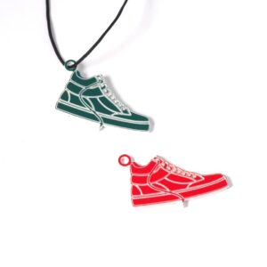 Παπούτσι Sneaker μάτ plexiglass κρεμαστό 37x20mm