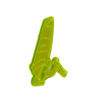Wind Surfer κίτρινο νέον plexiglass κρεμαστό 43x24mm