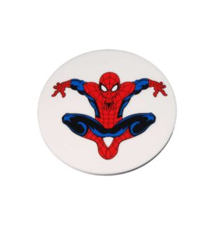 Στρογγυλό σουβέρ με Spiderman τυπωμένο πολύχρωμο σε βάση 80mm