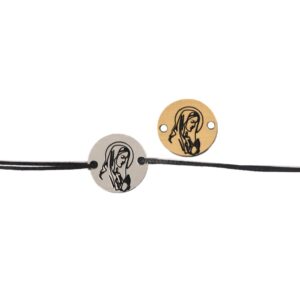 Παναγία ματ χρώμα plexiglass στρογγυλός σύνδεσμος 18mm