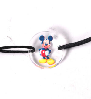 Mikey Mouse τυπωμένο σε στρογγυλό διάφανο plexiglass σύνδεσμο 17mm