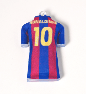Φανέλα Barchelona F.C Ronaldinho plexiglass κρεμαστό 37x24mm
