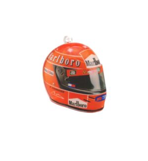 Κράνος ''Schumacher'' τυπωμένο πολύχρωμο plexiglass κρεμαστό 48x51mm