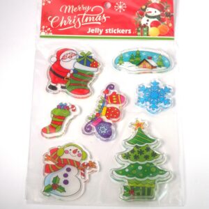 Χριστουγεννιάτικα αυτοκόλλητα Jelly Stickers 24x18cm