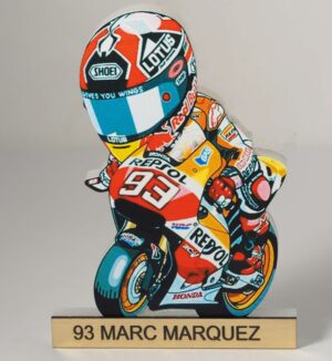 Marc Marquez 93 Honda plexiglass επιτραπέζιο διακοσμητικό 104x83x8mm