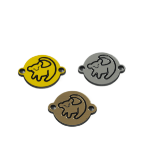 Στρογγυλό με Simba μάτ plexiglass σύνδεσμος  15x20mm