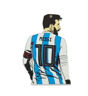 Lionel Messi 10 εμφάνιση αργεντινής φιγούρα plexiglass κρεμαστό 70x45mm
