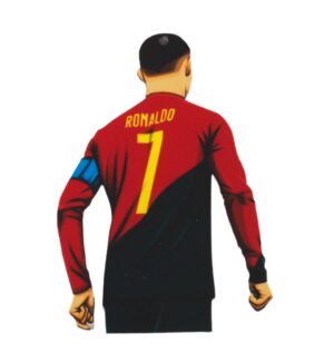 Ronaldo 7 εμφάνιση Πορτογαλίας φιγούρα plexiglass κρεμαστό 70x45mm