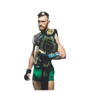 Conor Mcgregor φιγούρα πολύχρωμο plexiglass κρεμαστό 70x37mm