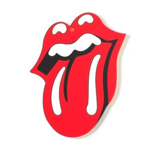 Rolling Stones πολύχρωμο plexiglass κρεμαστό 75x62mm