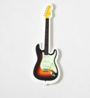 Ηλεκτρική κιθάρα Fender καφέ plexiglass κρεμαστό 74x26mm