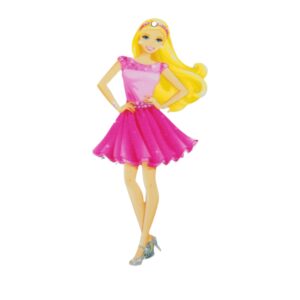 Barbie Ολόσωμη φιγούρα πολύχρωμο plexiglass κρεμαστό 68x30mm