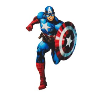 Captain America φιγούρα πολύχρωμο plexiglass κρεμαστό 72x45mm