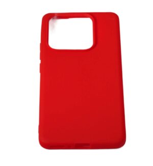 Θήκη Σιλικόνης Κόκκινη για Xiaomi Redmi Note 14 5G