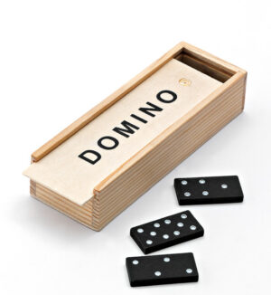 Ξύλινο domino 15×5×3 cm /10 τμχ