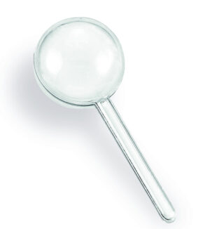 Μπιζουτιέρα bubble στικ διάφανη ακρυλική 6x15cm
