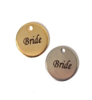 Δίσκος Bride μεταλλικός κρεμαστός ατσάλι 15mm