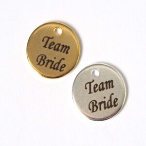 Δίσκος Team Bride μεταλλικός κρεμαστός ατσάλι 15mm