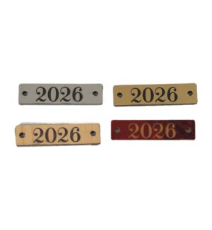 2026 Ταυτότητα  plexiglass σύνδεσμος 7x29mm