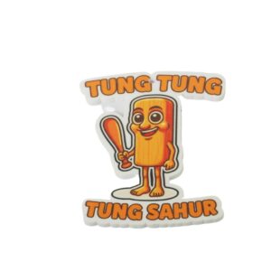 Tung Tung Tung Sahur Italian Brainrot φιγούρα plexiglass κρεμαστό 70x57mm