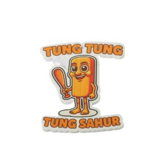 Μαγνητάκι Tung Tung Tung Sahur Italian Brainrot φιγούρα plexiglass 70x57mm