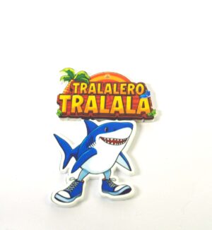 Μαγνητάκι Tralalero Tralala Καρχαρίας Italian Brainrot φιγούρα plexiglass  67x51mm