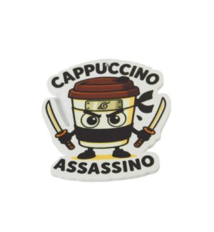 Μαγνητάκι Cappuccino Assassino φιγούρα plexiglass 70x57mm