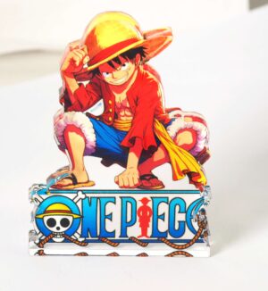 Monkey D. Luffy από One Piece εκτυπωμένο plexiglass επιτραπέζιο διακοσμητικό 78x64x8mm